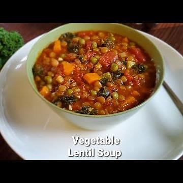 Vegetable Lentil Soup | Lentil Soup | Winter Soup Recipe | Italian Soup | Mom's Special Recipes