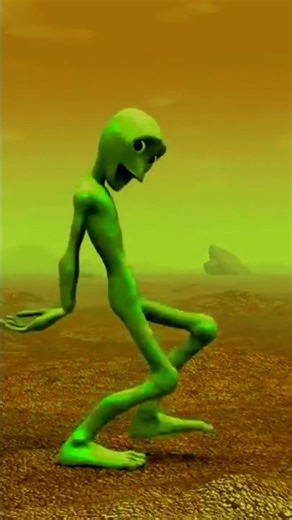 Funny alien dance dame tu cosita part 1 #funny #alien #aliendance #color #crazzyalienz