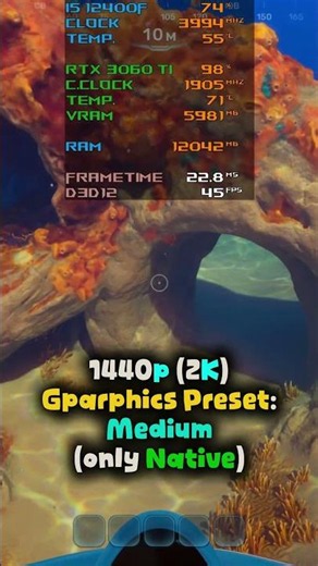 RTX 3060 Ti | Subnautica 2 | 2K Native Graphics Presets Test #rtx3060ti #subnautica2