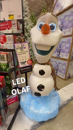 LED ANIMATED CHRISTMAS OLAF HOLIDAY ANIMATRONIC #animatronic #olaf #christmas2025 #christmas