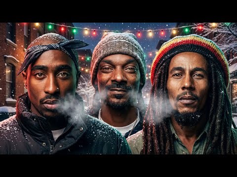 2pac and Bob marley ft. rapper snoop dogg 🎄LEGENDS CHRISTMAS 90s Rap × Reggae Holiday Anthem