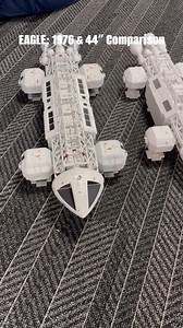 4.2K views · 127 reactions | The Eagle: 1976 compared to an actual 44" studio scale Eagle. The Eagle: 1976 is about 36" long, so you'd be getting an even larger than the Mattel Eagle that really compares to the studio scale version. Make sure you preorder at zicatoys.com #fblifestyle #zicatoys #Space1999 #comparison #preorder #LikeAndShare #followersreels | Space: 1999 Series | Facebook