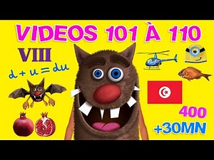 Foufou - Apprendre aux enfants tout en s'amusant (Learn with Fun For Kids - Videos 101-111) 4k