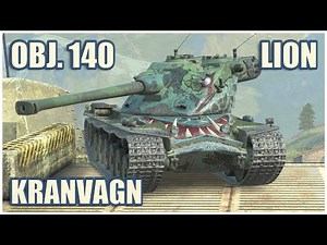 Object 140, Lion & Kranvagn • WoT Blitz Gameplay
