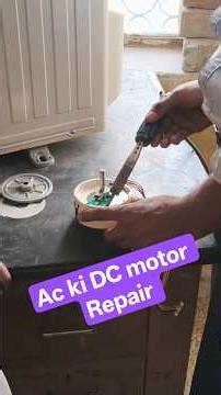 How to repair Air conditioner dc motor | daikin split ac motor repair || BABLU #motorrepair