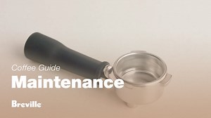 Tutorials - How to clean portafilter and filter basket | the Bambino® Plus | Breville