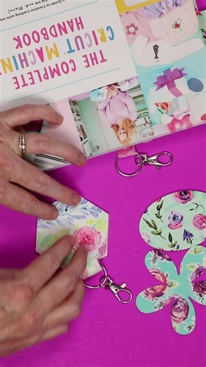 I made these fun leather key fobs by applying sublimation to leather sheets. There are so many projects you can make using this technique. Want to learn more? Check out my blog post below! https://www.thecountrychiccottage.net/sublimation-on-faux-leather/ #sublimation #sublimationprinting #keyfob #sawgrassink #sublimationcrafting | Angie Holden The Country Chic Cottage