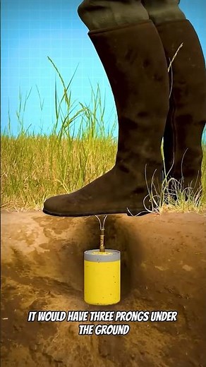 Bouncing Betty Explained! | Military Tech #shorts #randomize3D