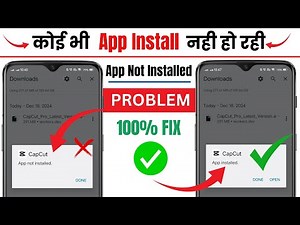 app not installed problem | how to fix app not installed android | app install problem 2025