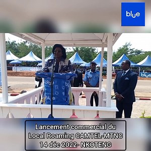 56 reactions · 16 comments | Extension de la couverture réseau Blue par le lancement du Local Roaming CAMTEL - MTNC: Propos du Directeur Général, Mme Judith YAH SUNDAY épse ACHIDI, lors de la cérémonie de lancement commercial à Nkoteng. Un point c'est Blue. | CAMTEL (Cameroon Telecommunications) | Facebook
