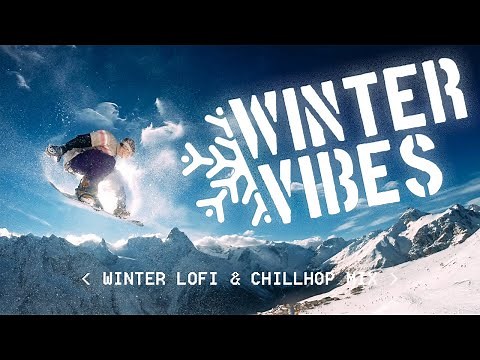 Winter Vibes ❄️ lofi hip hop & chillhop beats w snowboarding clips | 1h chill winter lofi playlist