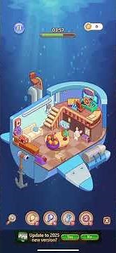 Tiny Dreamland – Level 82 Walkthrough | Deep Blue Sea Submarine 🌊🚢✨