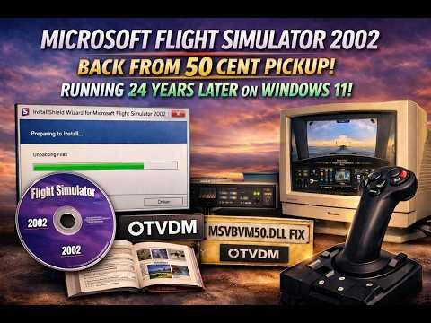 Microsoft Flight Simulator 2002 — Installing a 24‑Year‑Old Classic on Windows 11