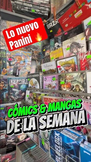 🚨 Panini Comics y Manga: lanzamientos imperdibles de esta semana
