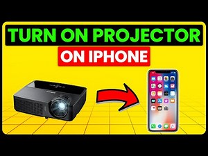 How To Turn On Projector On iPhone (How To Display/Screen Mirror iPhone On Projector)