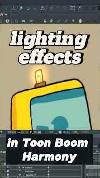 Easy lighting effects - Toon Boom Tips #toonboom #animation #toonboomtip