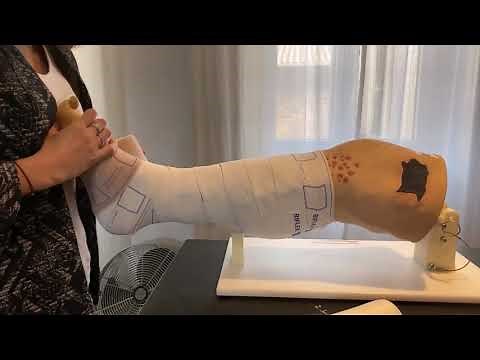 Biflex Kit Application Technique - Short Stretch Venous Compression Kit