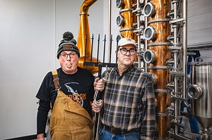 Prepare for a tsunami of flavor at Sturgeon Spirits Craft Distillery!🍸 Pat explores this tasting room & cocktail bar as they celebrate their 1st Anniversary! Read more about Sturgeon Spirits: https://bit.ly/3UukG68 Check out all of Pat's #OSH adventures & find out why he Loves Oshkosh: https://bit.ly/3QOtCRv 🎣 Although the weather hasn't cooperated for sturgeon spearing - we're still excited to celebrate! | Discover Oshkosh