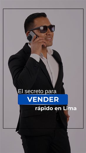 📉 ¿Su propiedad lleva meses publicada y no recibe ni una sola llamada? El problema no es el inmueble… es la estrategia. ❌ Precio mal definido. ❌ Publicidad sin alcance. ❌ Varios agentes sin resultados Así, puede pasar 6, 9 o hasta 12 meses esperando… mientras pierde oportunidades de venta. ✅ Yo ayudo a propietarios en Lima a vender en 2-3 meses con un plan probado: 🔹 Valor exacto de su propiedad en menos de 24h. 🔹 Fotos y videos profesionales que enamoran a compradores. 🔹 Anuncios pagados y 
