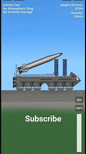 missile🚀 launcher in sfs #sfs #spaceflightsimulator #sfs2 #sfs1 #missile #launcher #missilelauncher