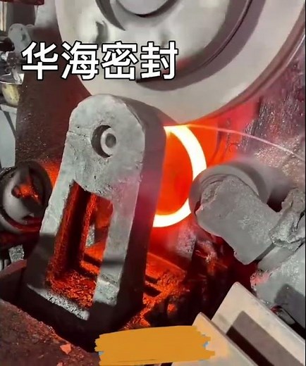 ring joint gasket.#rtj #machine #cnc #cncmachine #gasket #factory #automobile #valve #flange