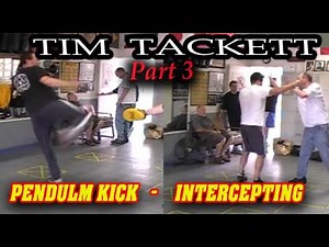 WKA - TIM TACKETT - JEREMY LYNCH " PENDULUM KICK AND INTERCEPTING" - PART 3