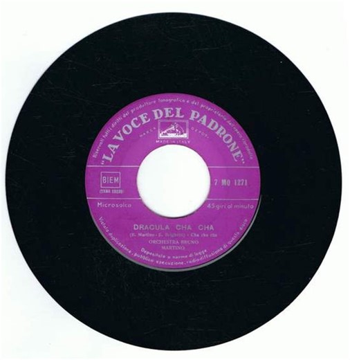 Orchestra Bruno Martino - Dracula Cha Cha / Ho Sognato D'Amarti