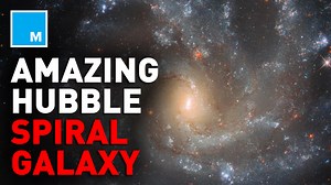 The Hubble Telescope takes incredible image of spiral galaxy