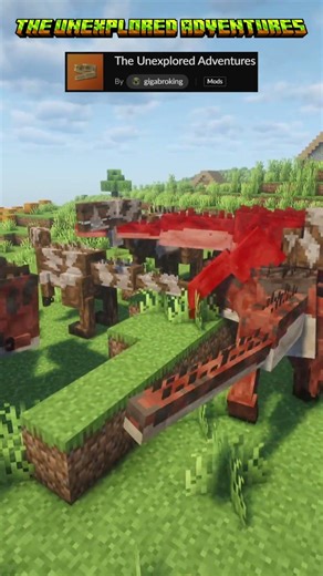 Minecraft Top Prehistoric Mods! #8 #shorts #minecraft