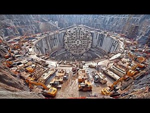 Extreme Underwater Tunnel Construction. 50+ Industrial Technologies and Manufacturing Processes