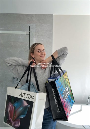 spring / bday haul💛✨ #birthday #haul #springhaul #oncloud #aritzia #birkenstocks #springfashion #summer #fashion #tryonhaul #agolde @Aritzia @BIRKENSTOCK