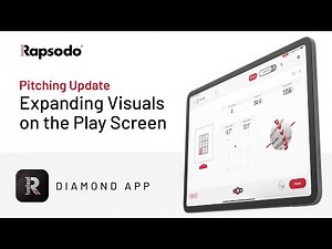 Rapsodo Diamond App: Expandable Data View for Pitching