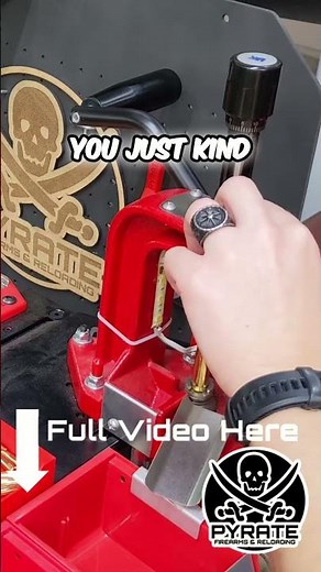 Reloading Cartridges: Loading & Seating Bullets #shorts