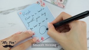 Mr. Pen- Lined Sticky Notes 4x6, 6 Pads, 4x6 Sticky Notes, Floral Sticky Note, Self-Stick Note Pads, Stocky Notes for Bible Journaling