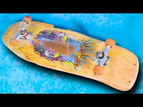 AARON KYRO'S FIRST SKATEBOARD EVER!