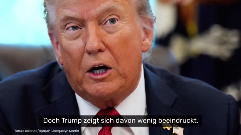 Trump droht Wladimir Putin mit Atom-U-Boot "direkt vor der Küste"