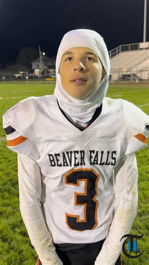 39K views · 410 reactions | Beaver Falls' Christian Dawkins and Xavier Clark speak after the team's 39-24 win over New Brighton to take back the Little Brown Jug. | Beaver County Times | Facebook