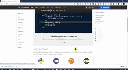 Install Visual Studio Code for React Native