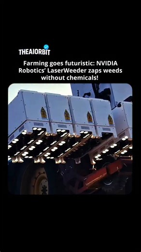 Artificial Intelligence | AI | Tech-News | Imagine a farm where weeds are eliminated without chemicals or backbreaking labor. 🌱 Carbon Robotics’ LaserWeeder, powered by NVIDIA... | Instagram