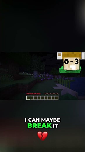 The best strategy I can think of | Playing Minecraft with my eyes closed