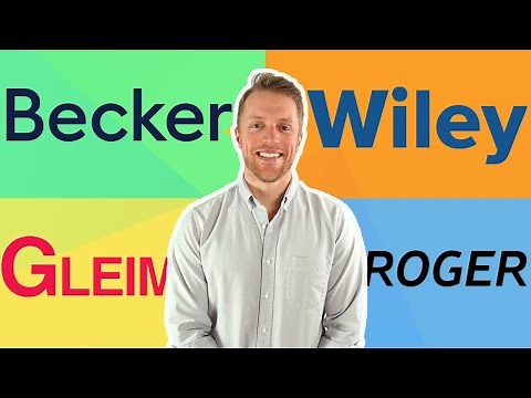 Wiley vs Becker vs Roger vs Gleim (CPA Exam Review Guide)