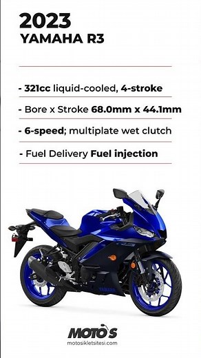 2023 YAMAHA R3 (Tech & Specs)