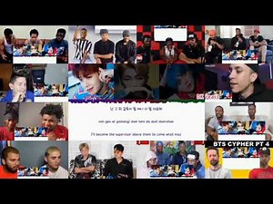 BTS 'Cypher pt.4' lyrics || reaction mashup