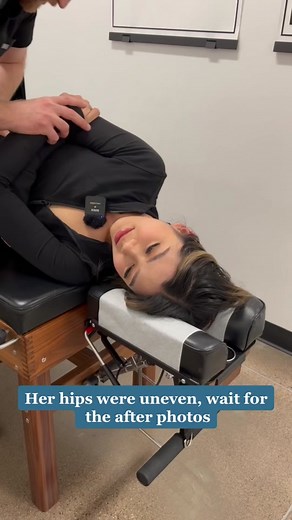 Hip Adjustment at CLiCK Chiropractic in Chandler, AZ