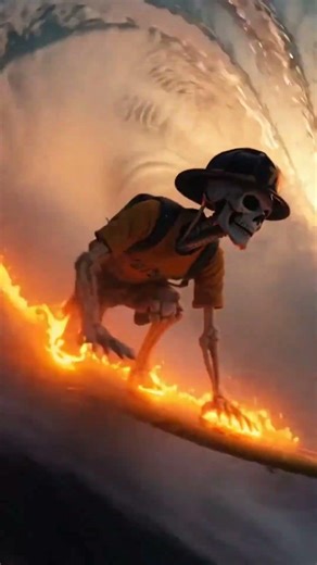 Skeleton Surfer Adventure