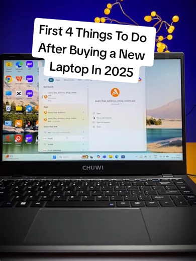 First 4 Things To Do After Buying a New Laptop In 2025 . . #laptop #sale #new #newlaptop #pc #tech #computer #laptoptricks #laptophacks #instareels