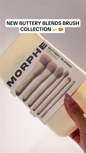 The bread and butter of your makeup routine. New signature Morphe brushes, now in a limited-edition butter yellow hue. | Morphe
