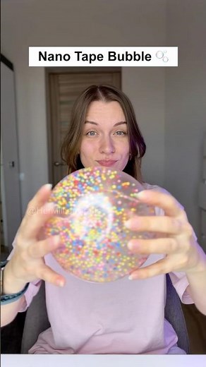 DIY Things to do when you're bored 🪩🤯 Nano Tape Bubble #nanotape #craft #viral #trending #cute