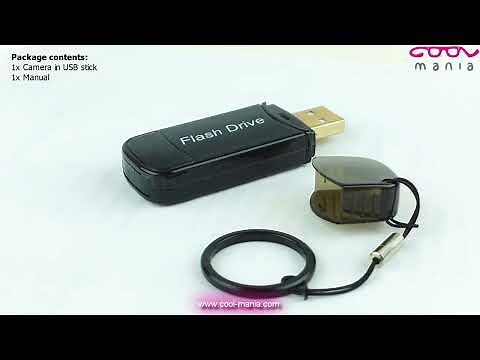 Usb flash drive camera - Hidden cam in usb key storage disk with FULL HD + 32GB (www.cool-mania.com)