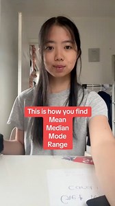 1.2M views · 27K reactions | This is how you find: Mean, Median, Mode...